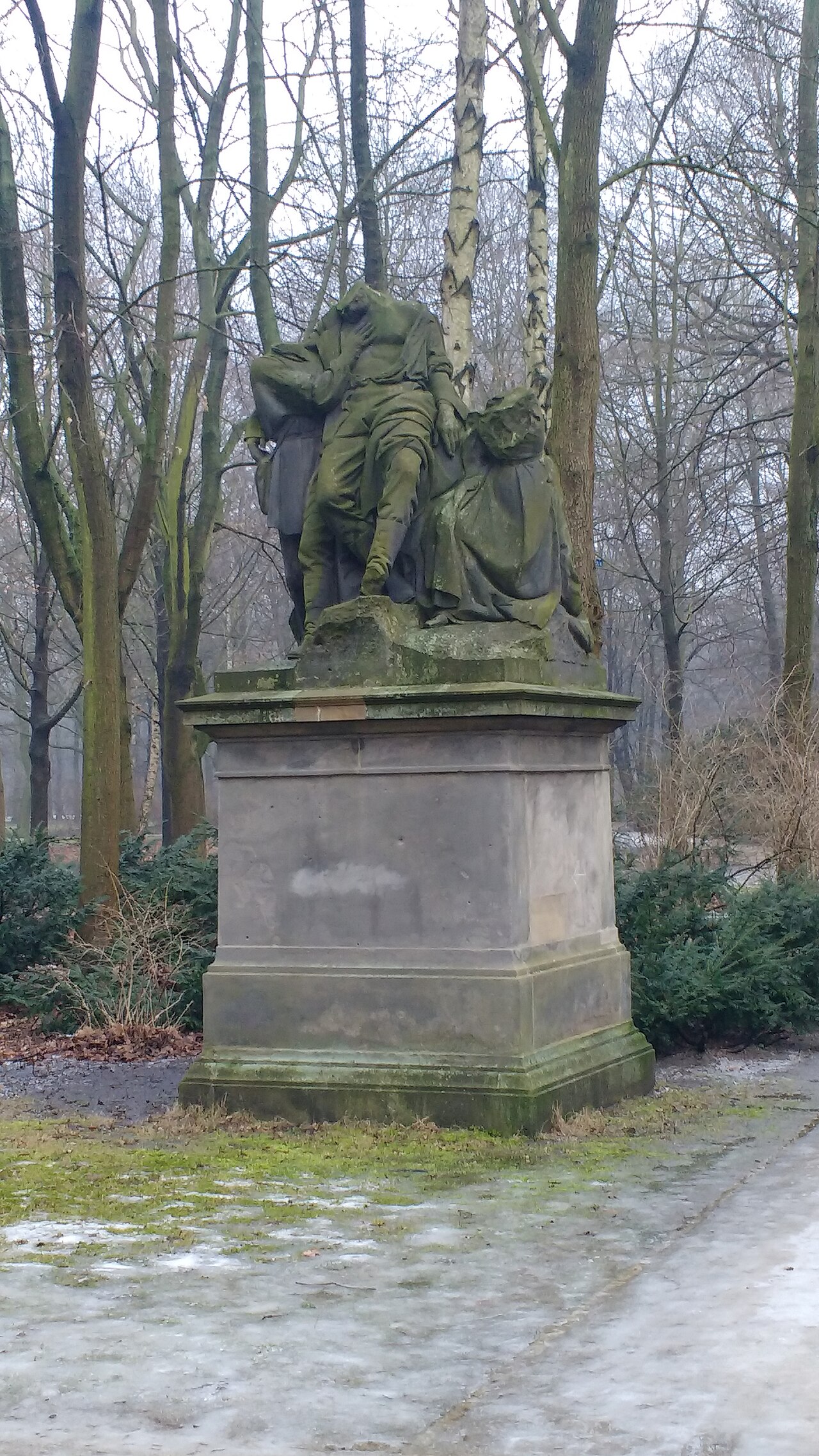 Skulptur im Tiergarten