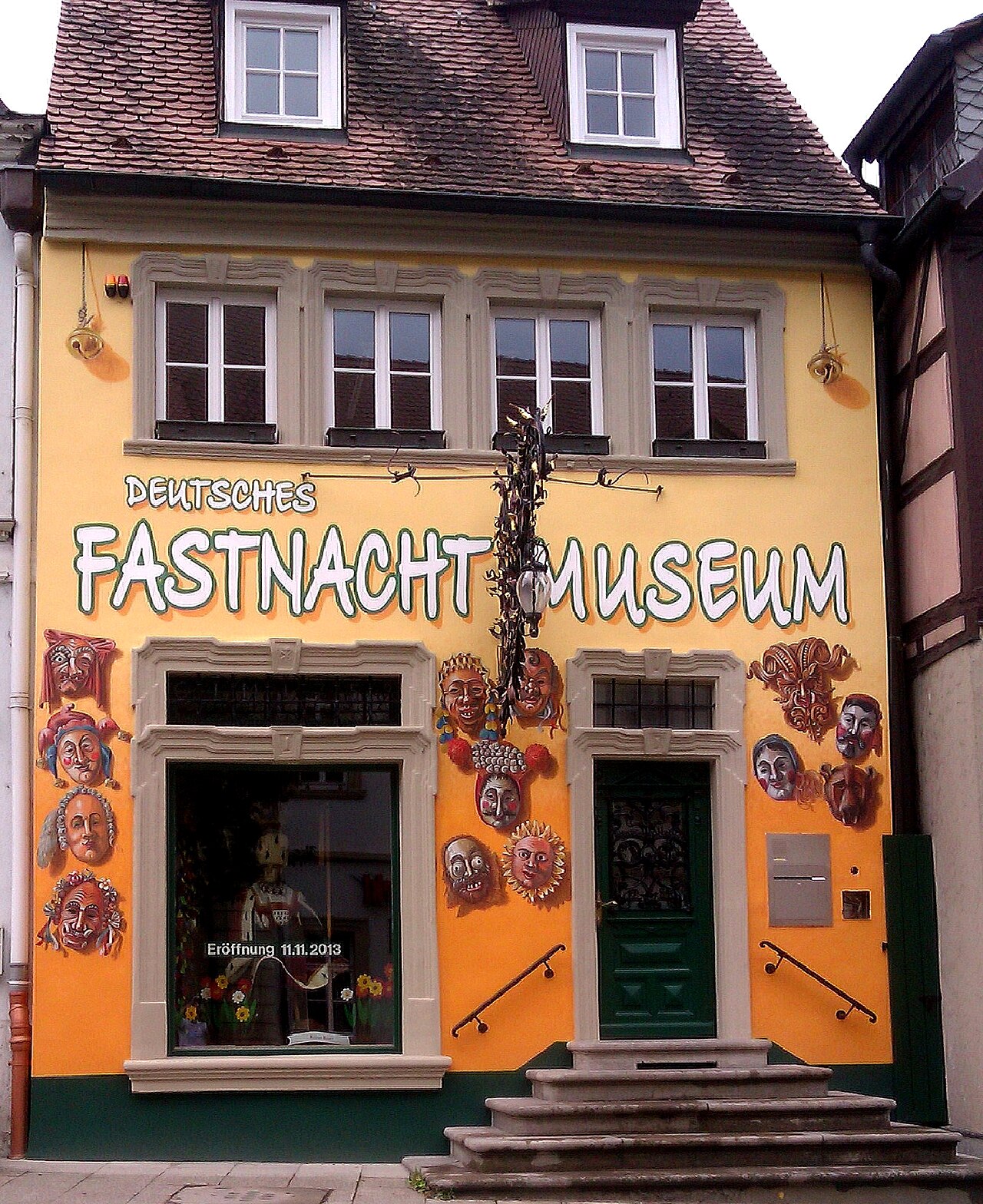 Das neue Gebäude des Deutschen Fastnachtsmuseums in Kitzingen