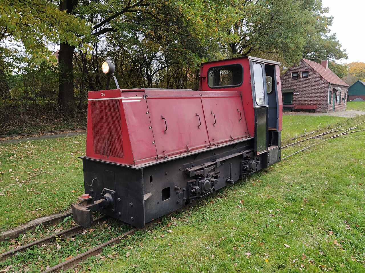 Diesellokomotive Gemeinder HF 50 B des DFKM