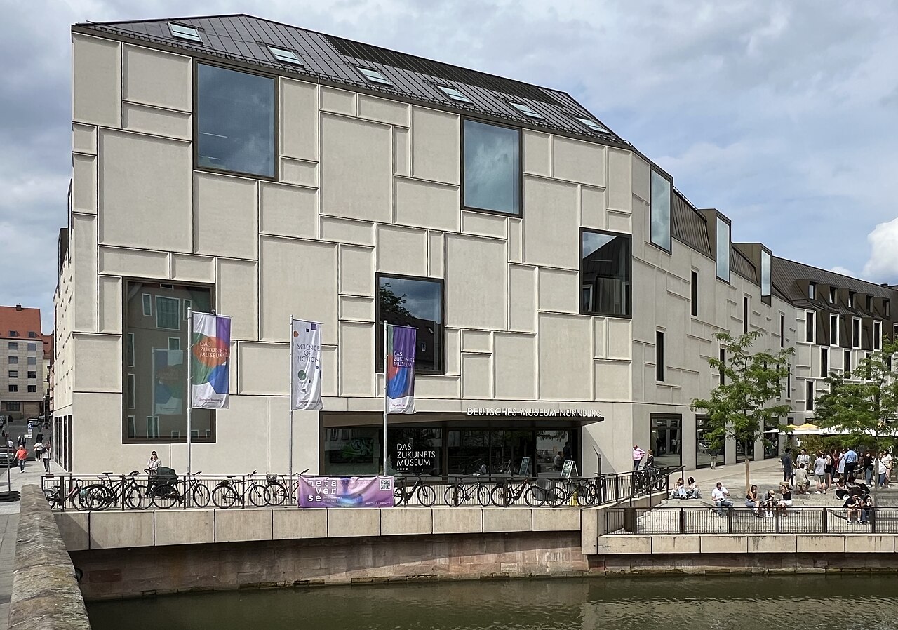 Deutsches Museum Nürnberg - Das Zukunftsmuseum, diverse Perspektiven von außen