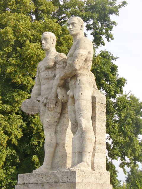 Olympiastadion - Diskuswerfer