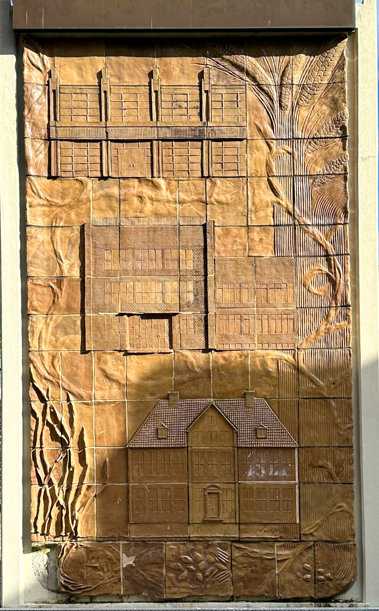 "Die Zeitalter des Christianeum" von Dieter Knab, Christaneum , Otto-Ernst-Straße 34, Hamburg-Othmarschen