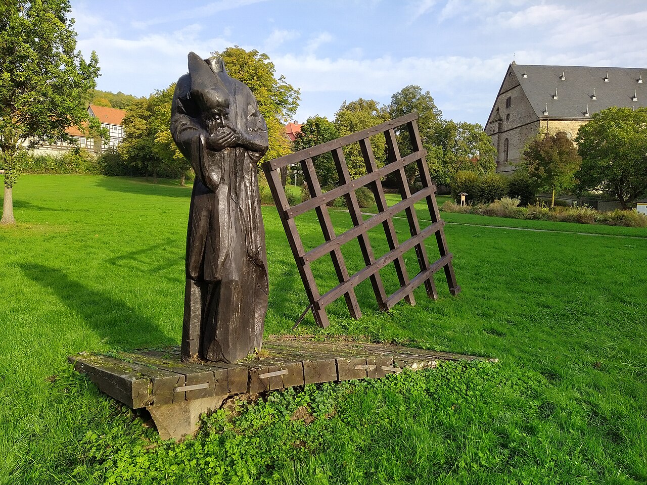 Dionysius (Peter Nedwahl) im Klosterpark Lamspringe