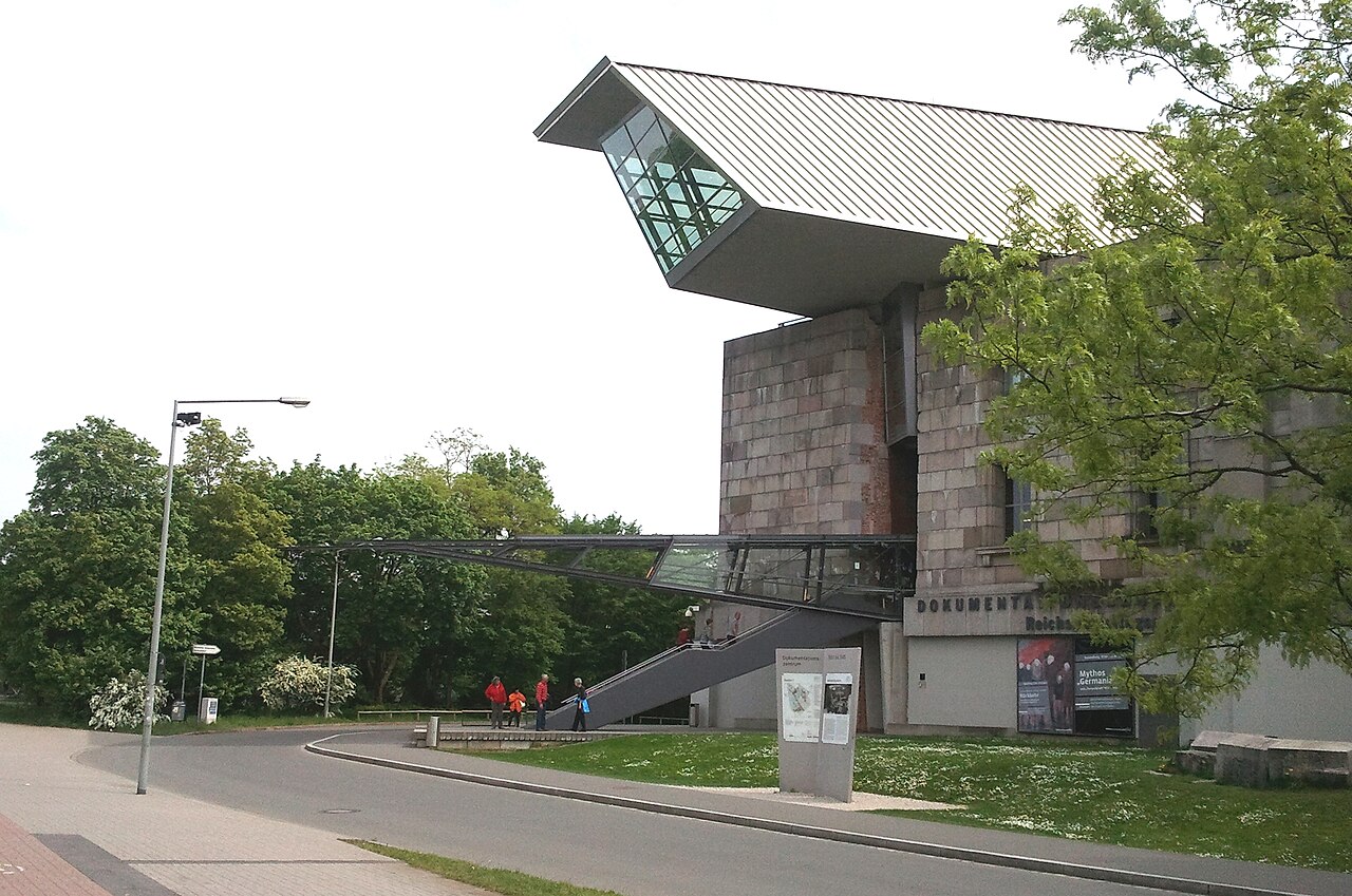 Entrance of the Documentation Center Nazi Party Rally Grounds in Nuremberg, May 2011