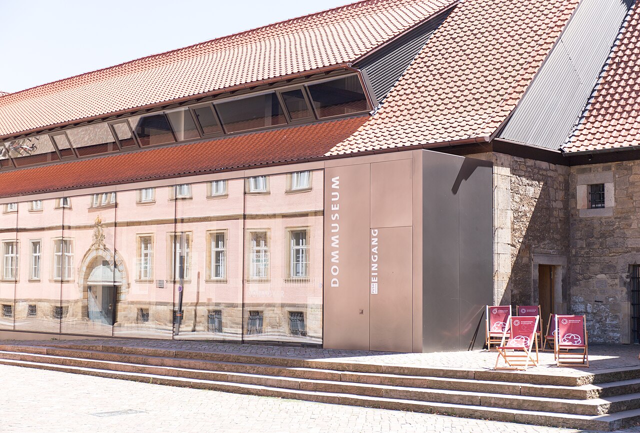 Entrance of the new Dom Museum in Hildesheim