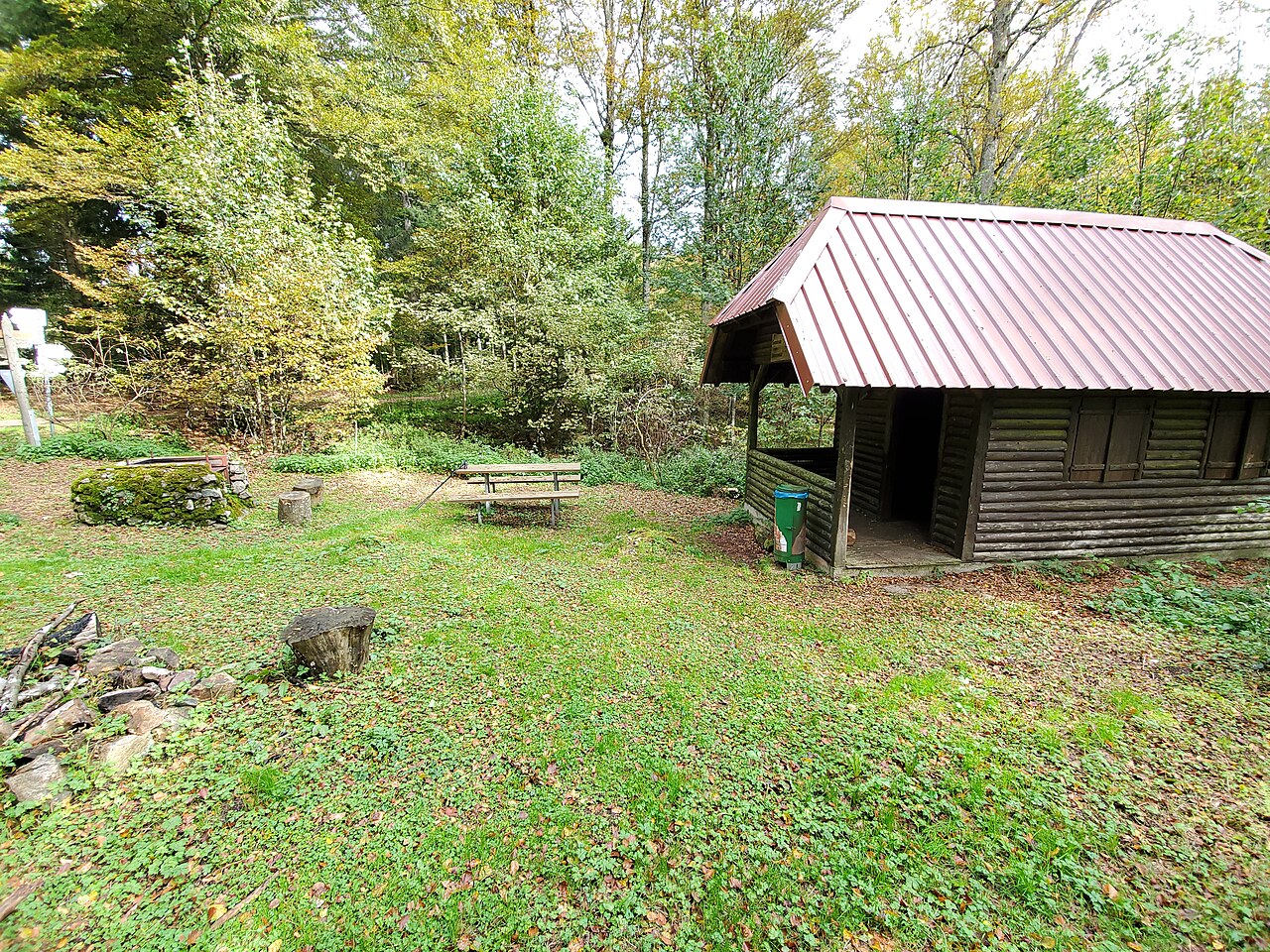 Dorerbühl-Hütte am Tafelbühl bei Simonswald/Schwarzwald - Übersicht