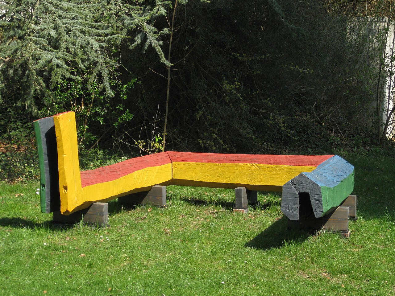 Ulrich Kittel, Dorfplatz, 1991, SMTT, Wolboldstrasse, Sindelfingen, Deutschland