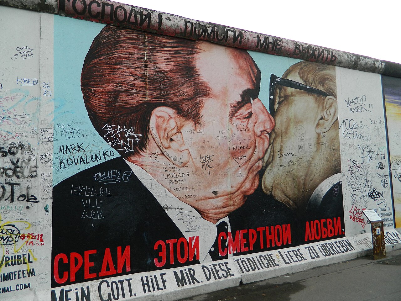 Berlin Wall - East Side Gallery - Dmitri Vladimirovich Vrubel