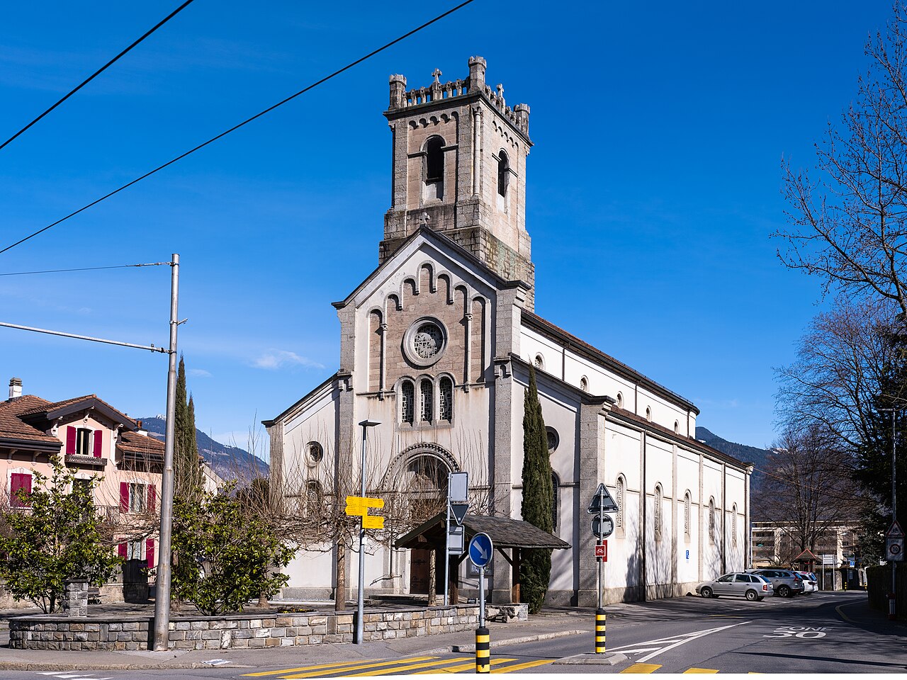 L'église Saint-Didier de Collombey