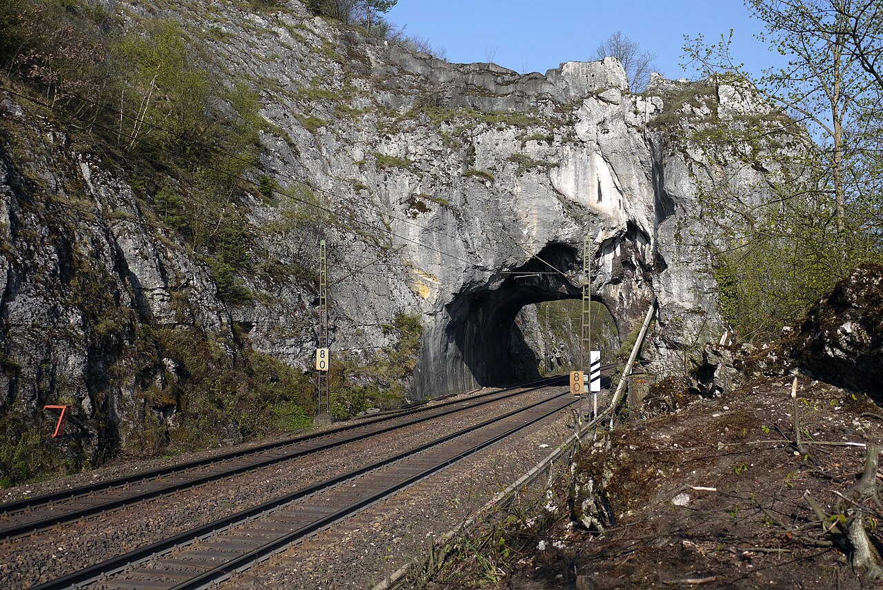 Foto von ehem. Felstortunnel