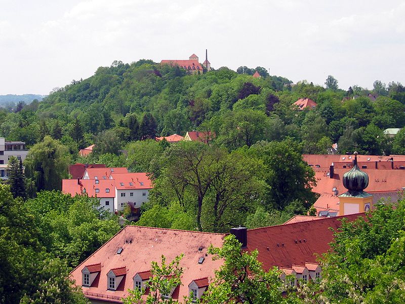 Weihenstephan vom Domberg aus gesehen