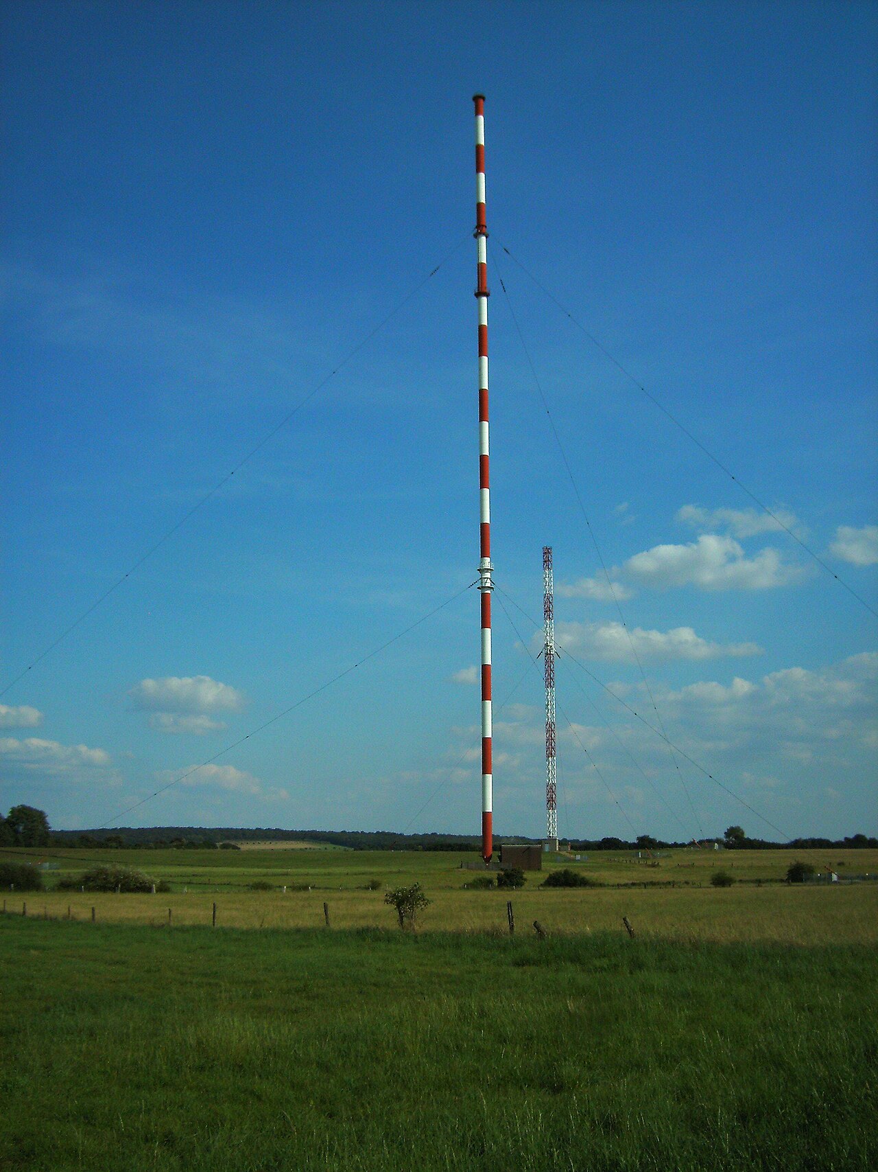 Cremlingen transmitter, antenna for 756 kHz