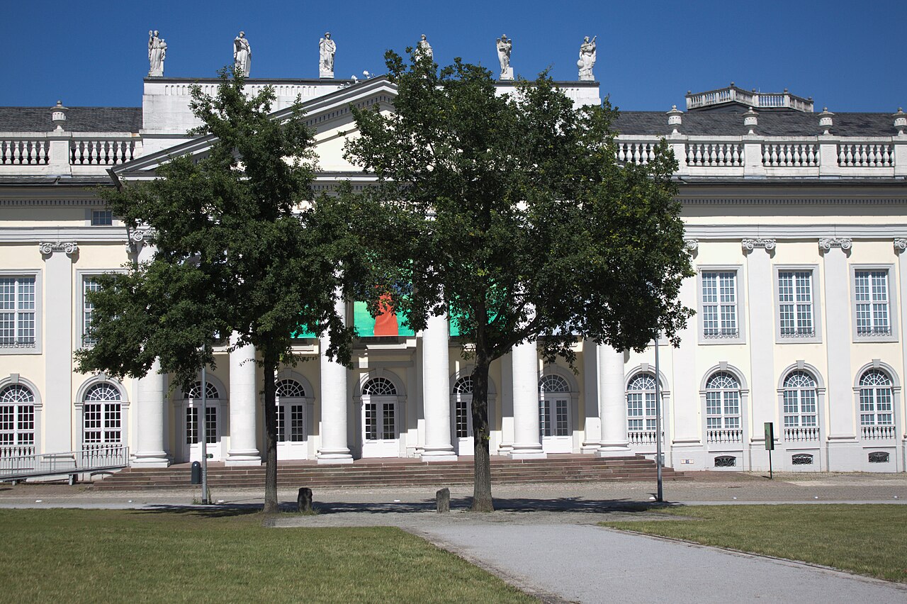Part of 7000 oaks in front of Fridericianum