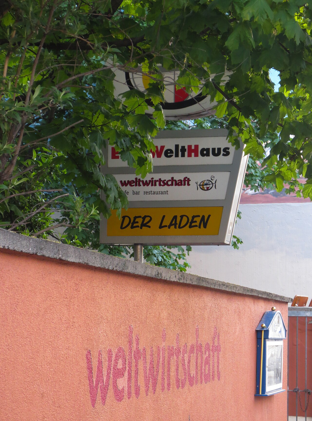 The Eine Welt Haus in Munich at Ludwigsvorstadt