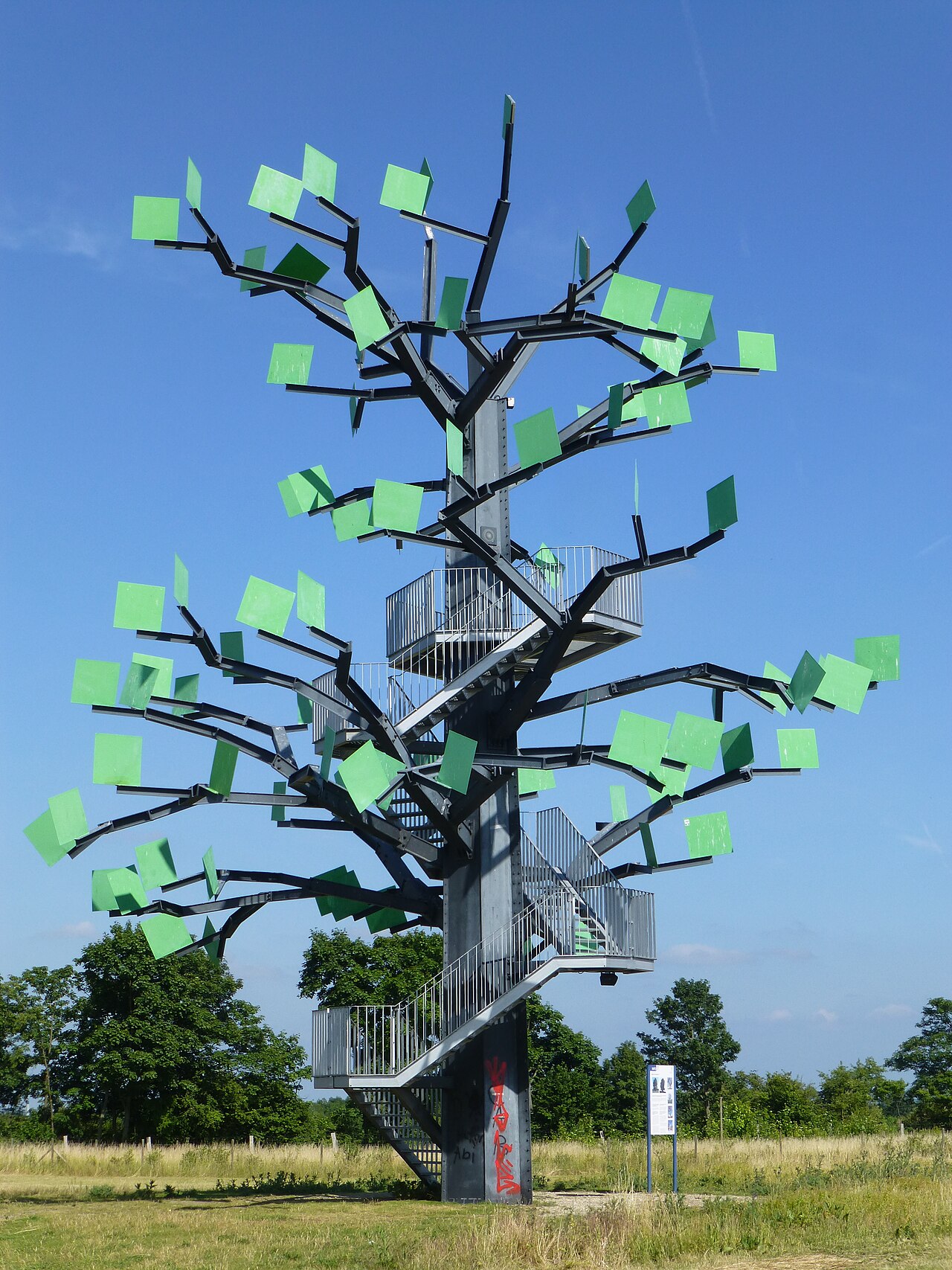 Der Eisenbaum bei Flörsheim am Main