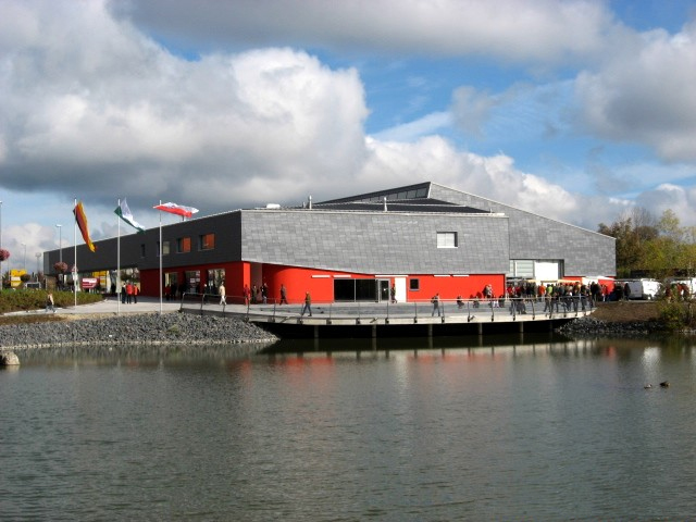Die Eishalle in Ilmenau