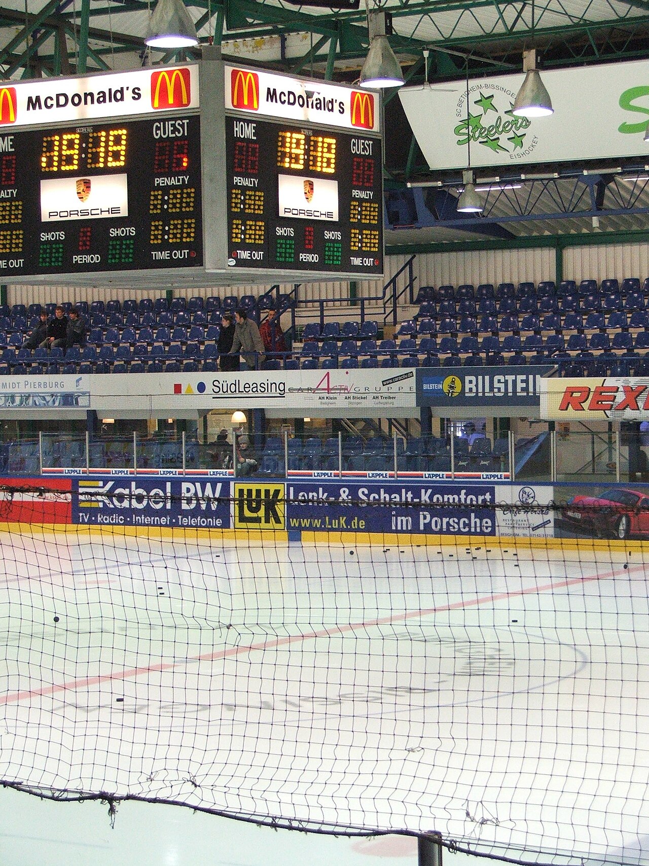 Eishalle Bietigheim, home of the Bietigheim Steelers, 2