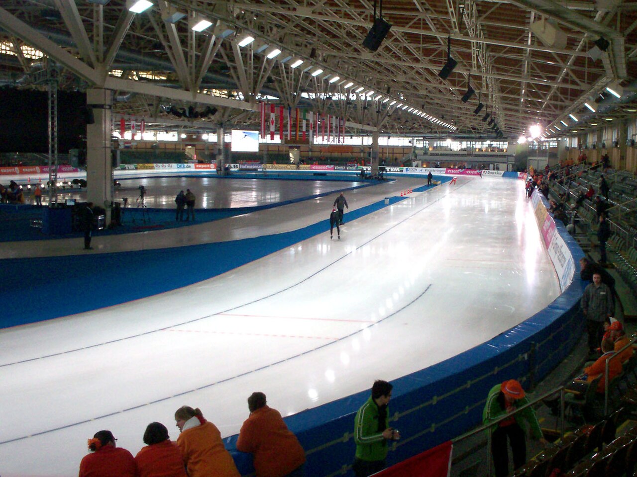 Eisschnelllauf Mehrkampf WM 2008 in Berlin (Berlin, Deutschland)