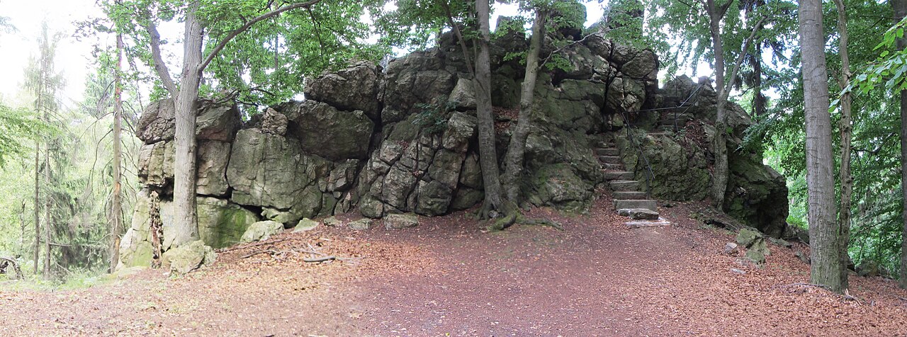 Elfenstein bei Bad Harzburg im Harz