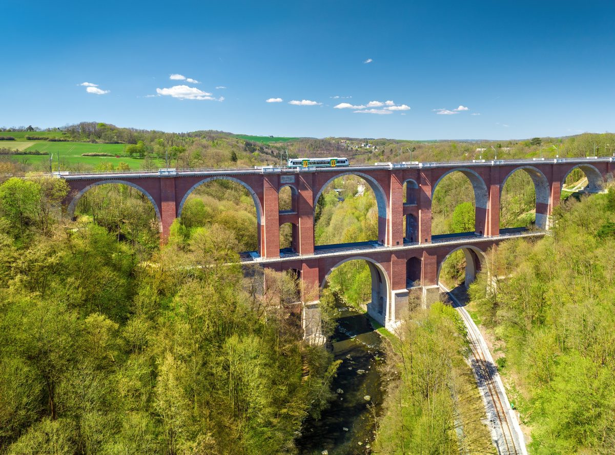 Foto von Elstertalbrücke