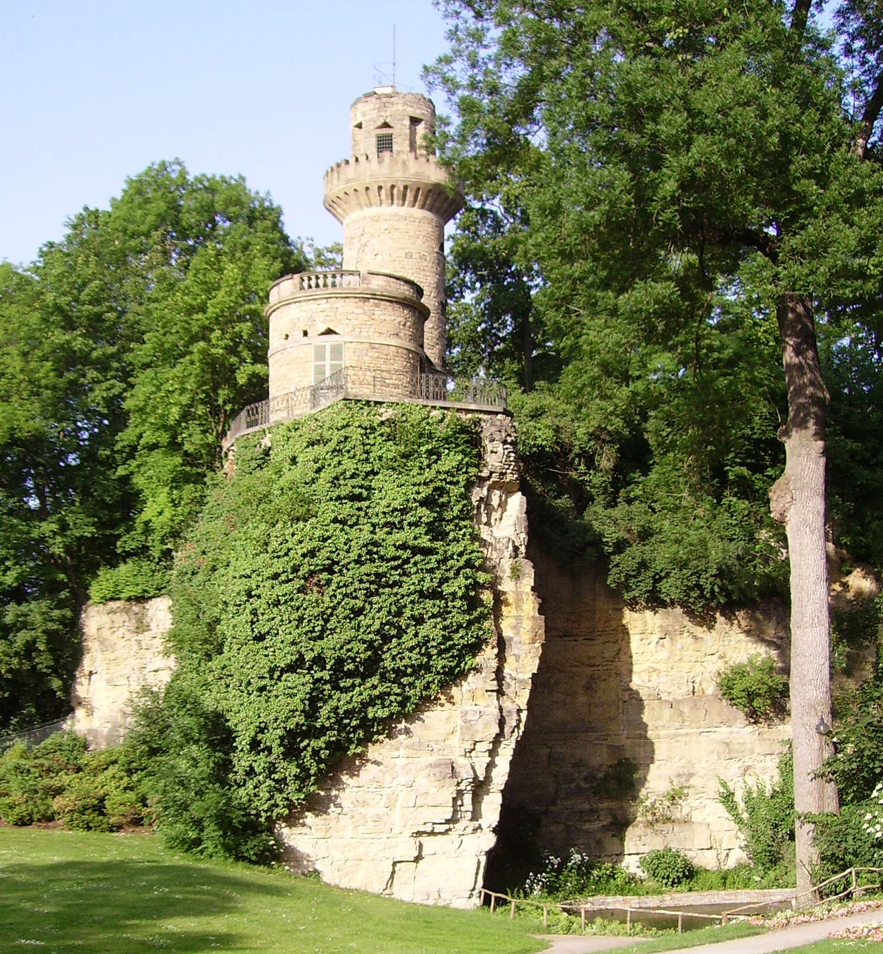Emichsburg (castle) , in the Garden at Schloss Ludwigsburg — in Ludwigsburg, Germany