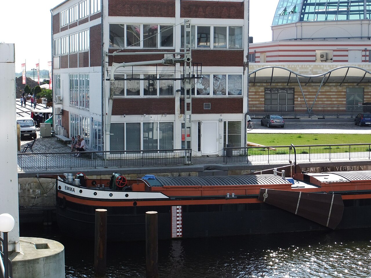 Haffkahn "Emma" in Bremerhaven,