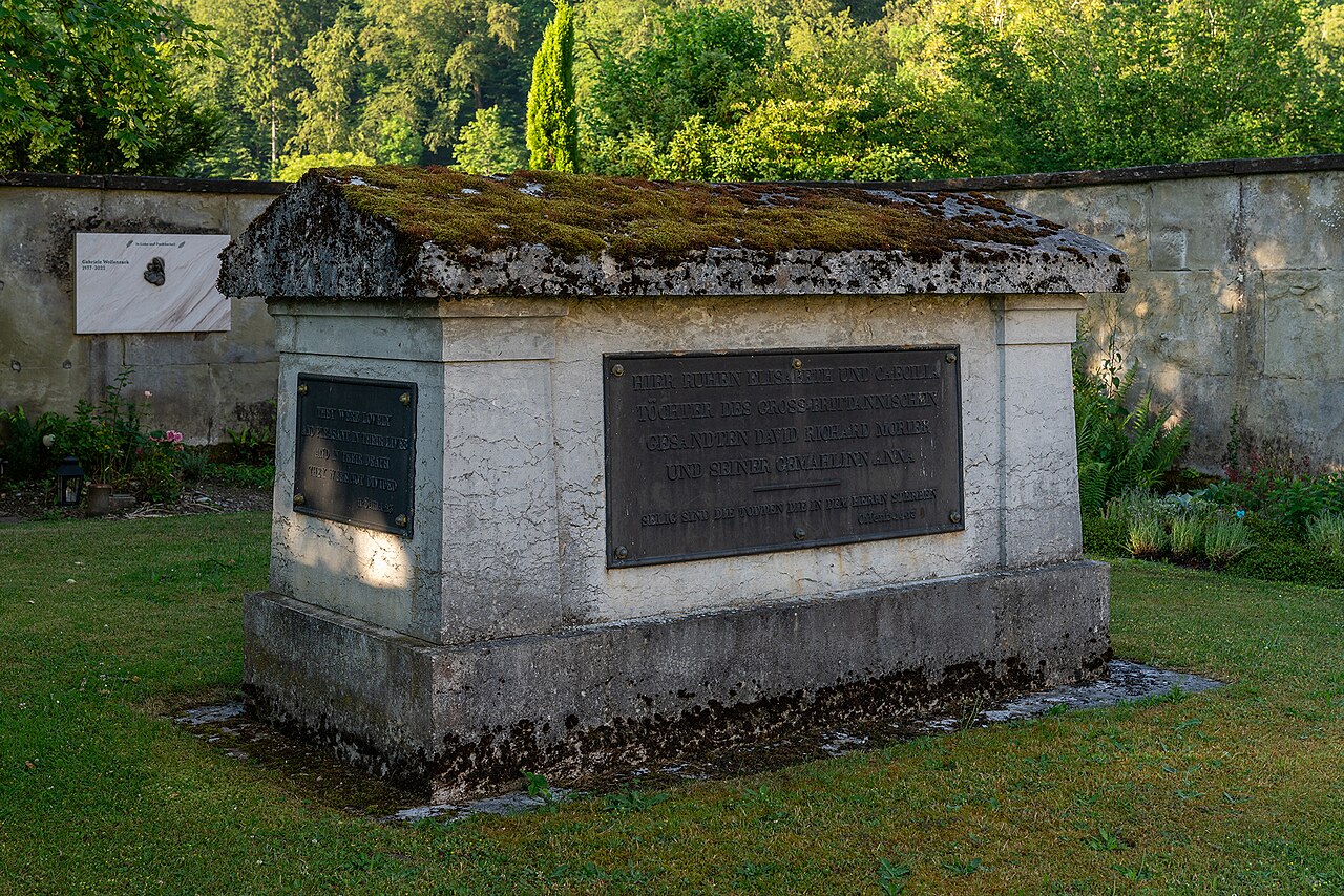 Engländergrab auf dem Friedhof von Bremgarten (BE)