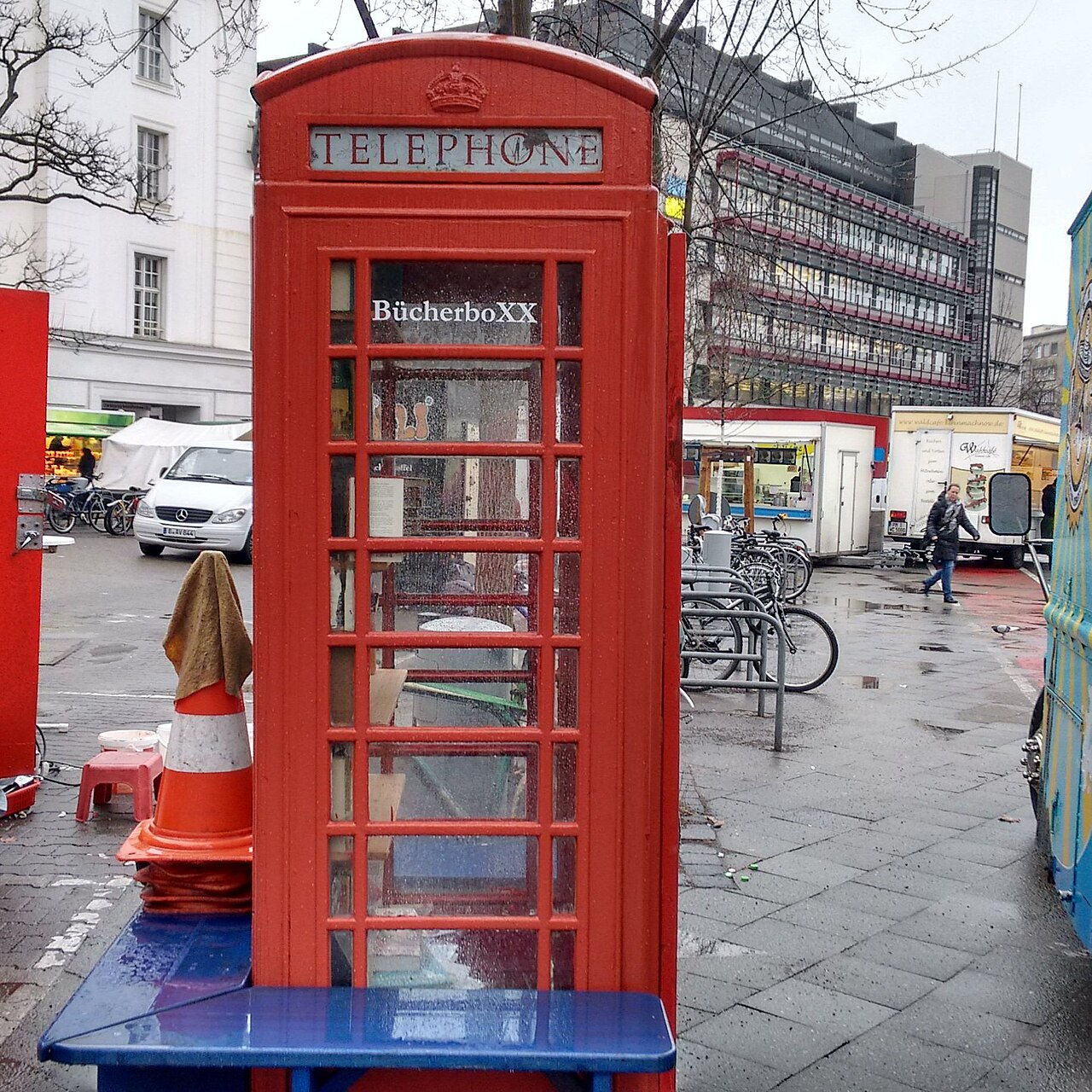BücherboXX Berlin Fehrbelliner Platz