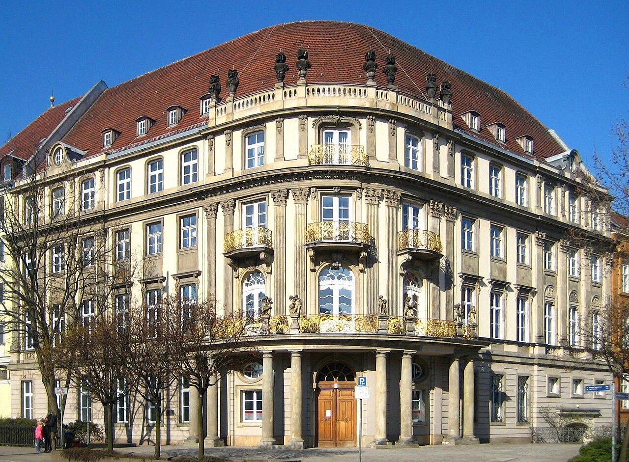 The Palais Ephraim at the corner of Poststraße and Mühlendamm in the Nikolaiviertel in Berlin-Mitte