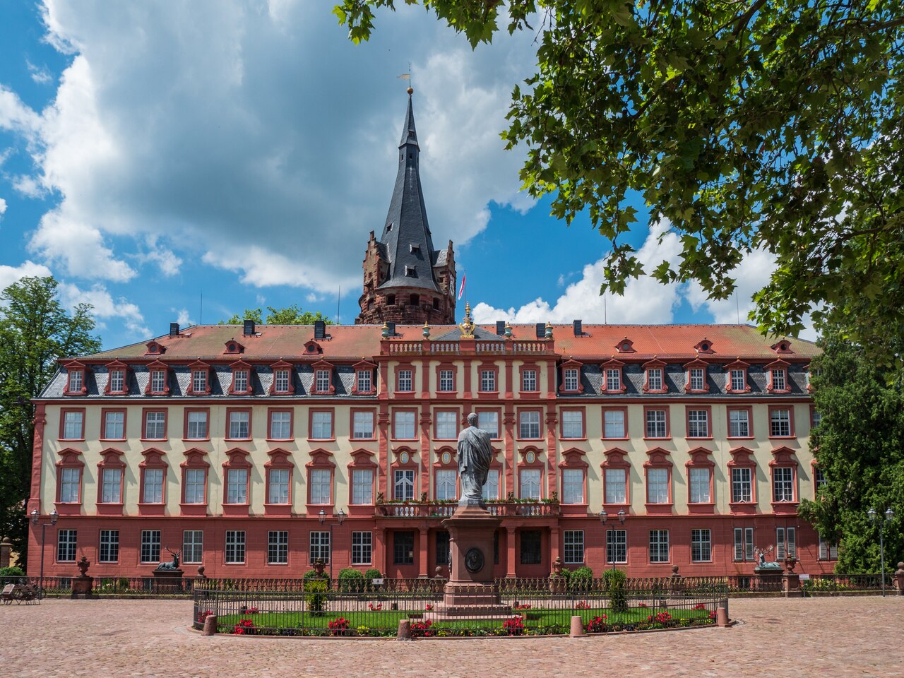 Schloss Erbach, Odenwald, Deutschland