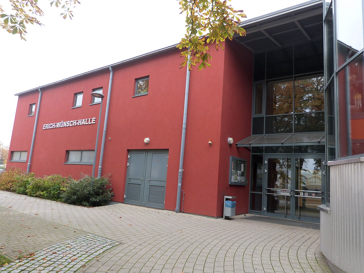 Erich-Wünsch-Halle in Bernau bei Berlin, Heinersdorfer Straße