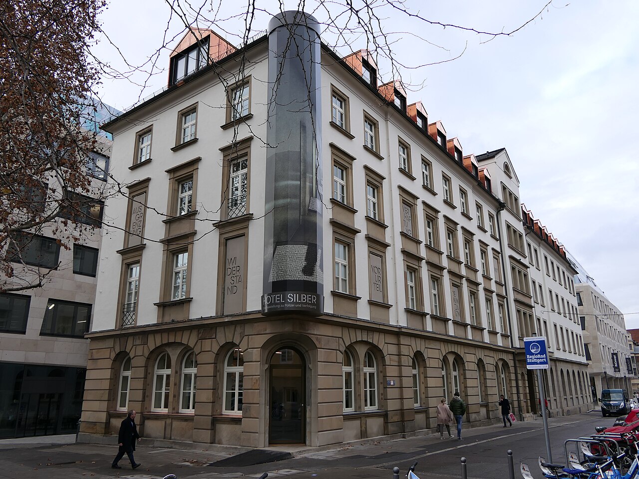 Das Hotel Silber in Stuttgart, nach seinem Umbau