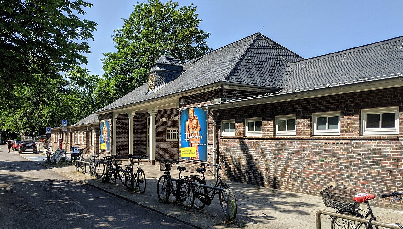 Familienbad Ohlsdorf: Eingangsgebäude von 1927