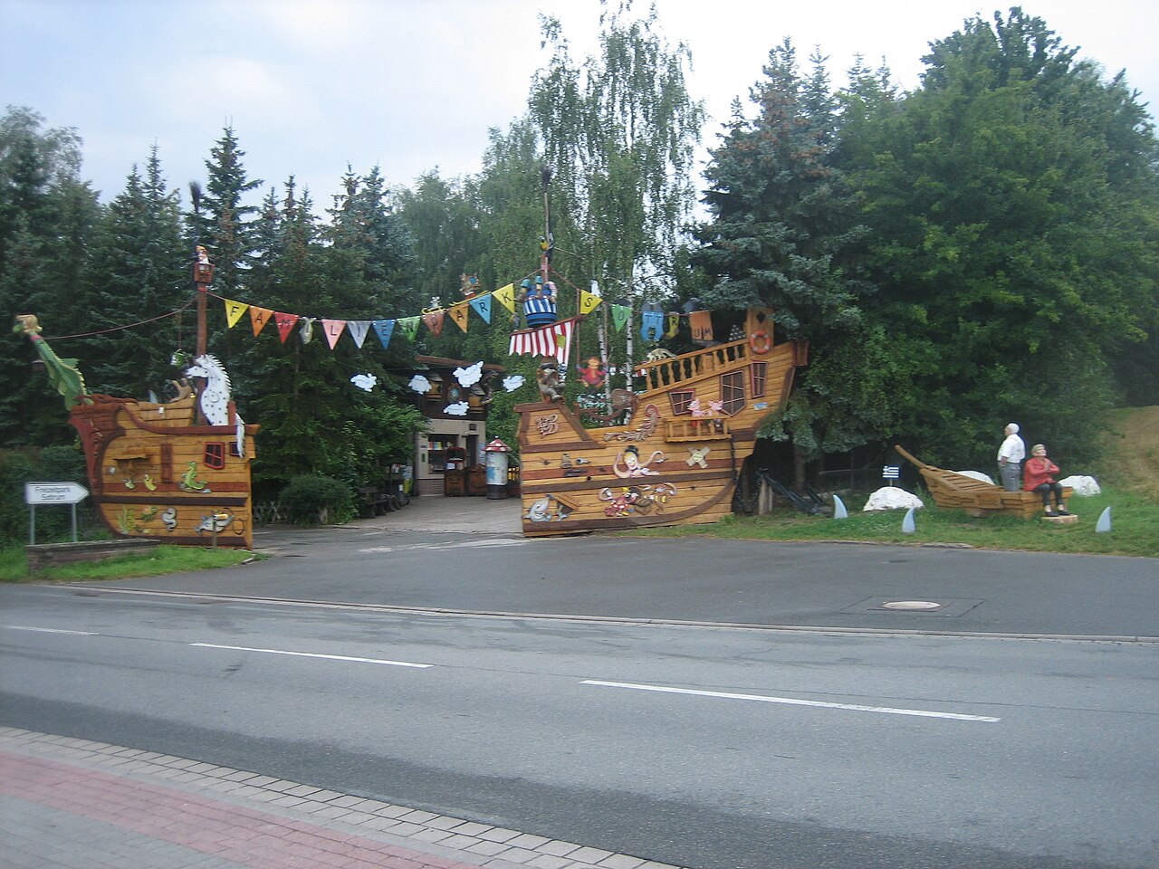 Eingang des Parks