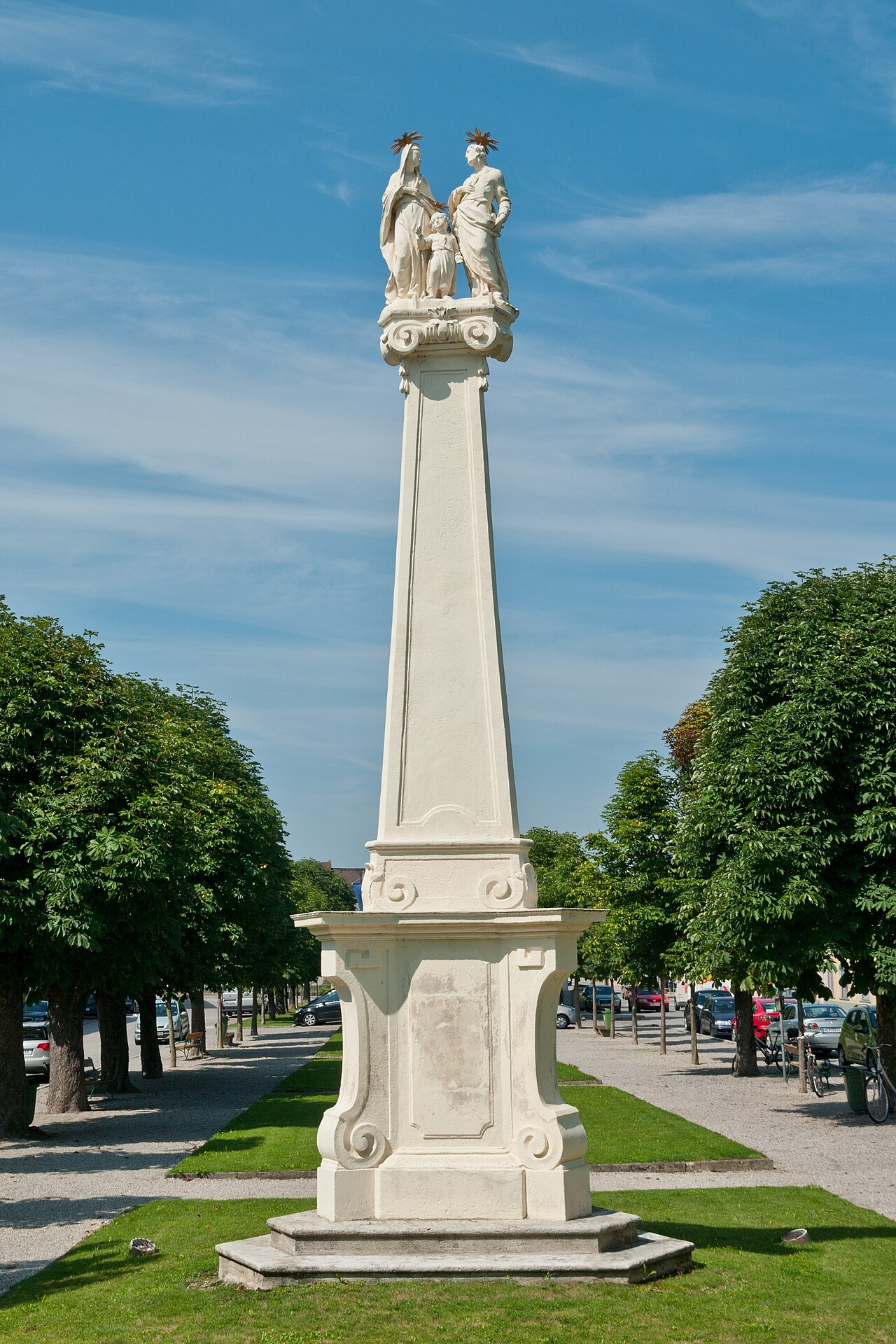 Familiensäule am Hauptplatz in St