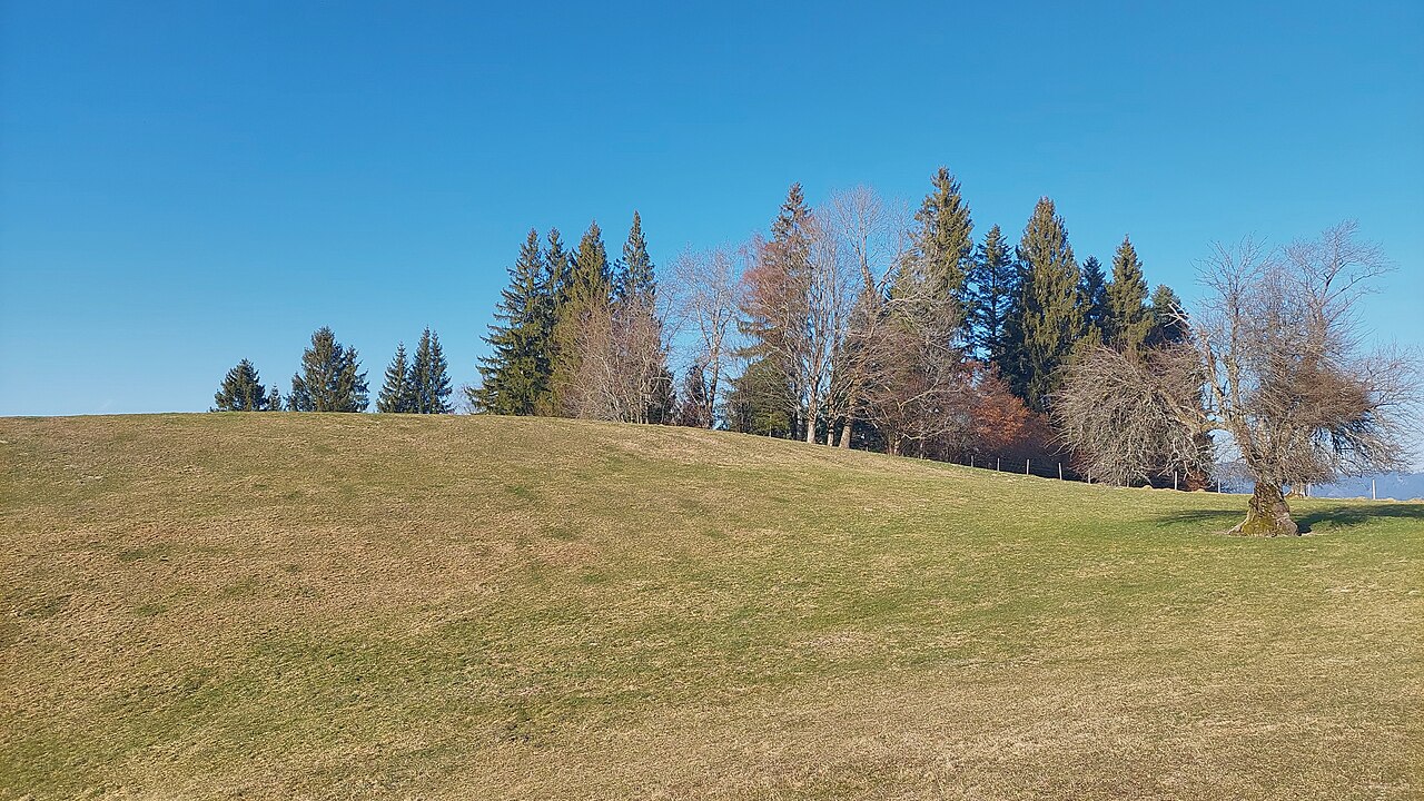 Fernberg in the Allgäu Alps, view from south