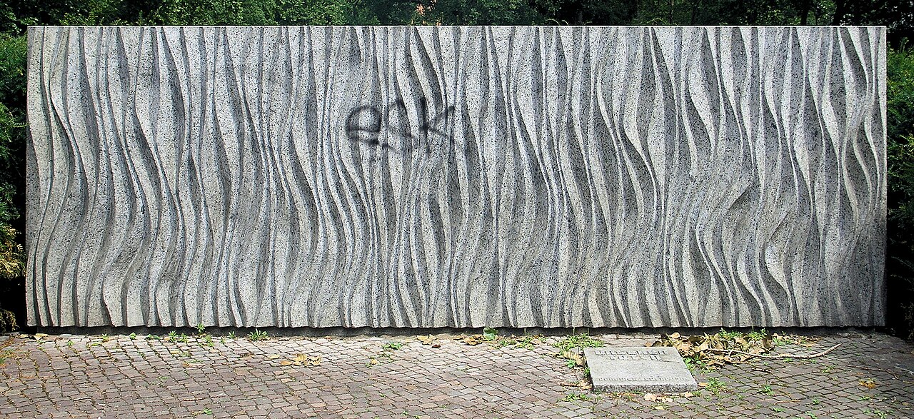 Memorial plaque, Berliner Feuerwehr-Ehrenmal , Berlin, Mariannenplatz, Berlin-Kreuzberg , Germany