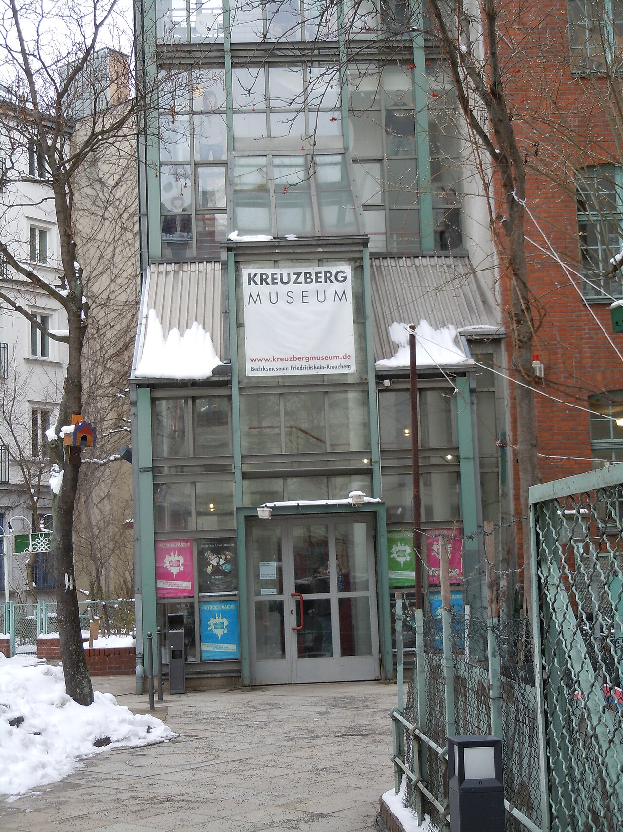 Bezirksmuseum Friedrichshain-Kreuzberg, Adalbertstraße, Berlin-Kreuzberg, Außenansicht