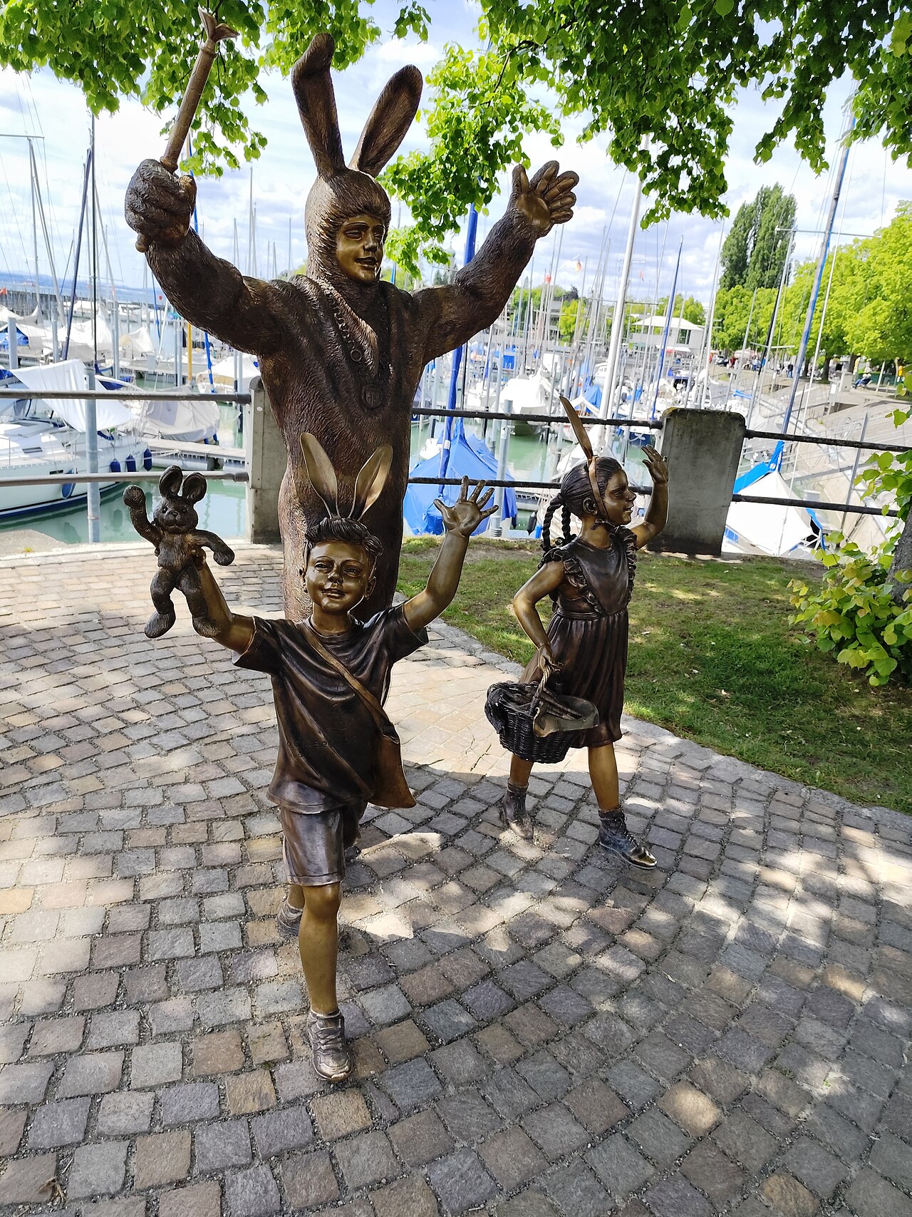 Figurengruppe Seehasenfest in Friedrichshafen