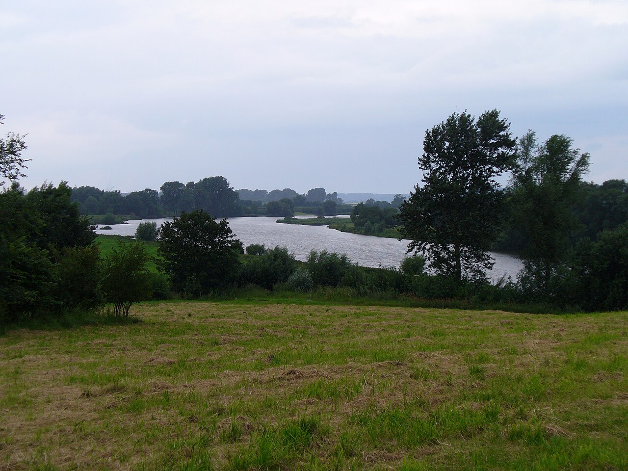 Süderelbe Blickrichtung West