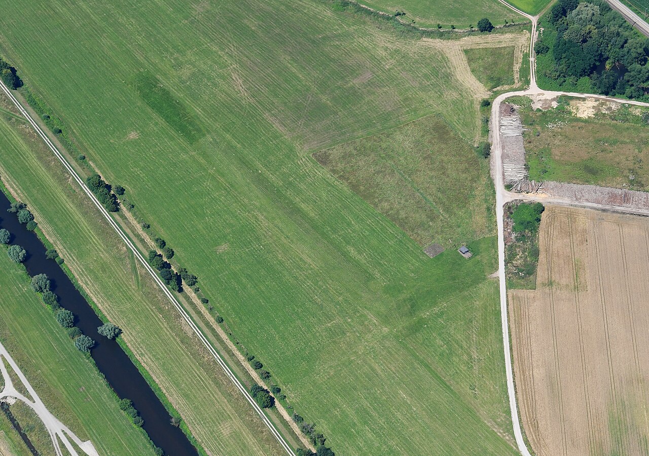 Aerial image of the Ohlsbach airfield