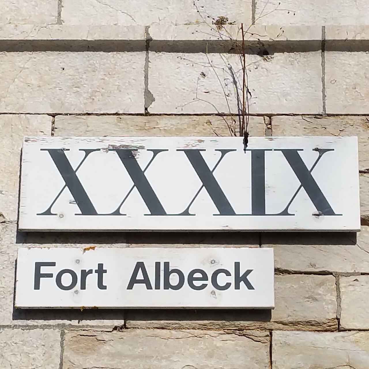 Werk XXXIX (Fort Albeck) der Bundesfestung Ulm