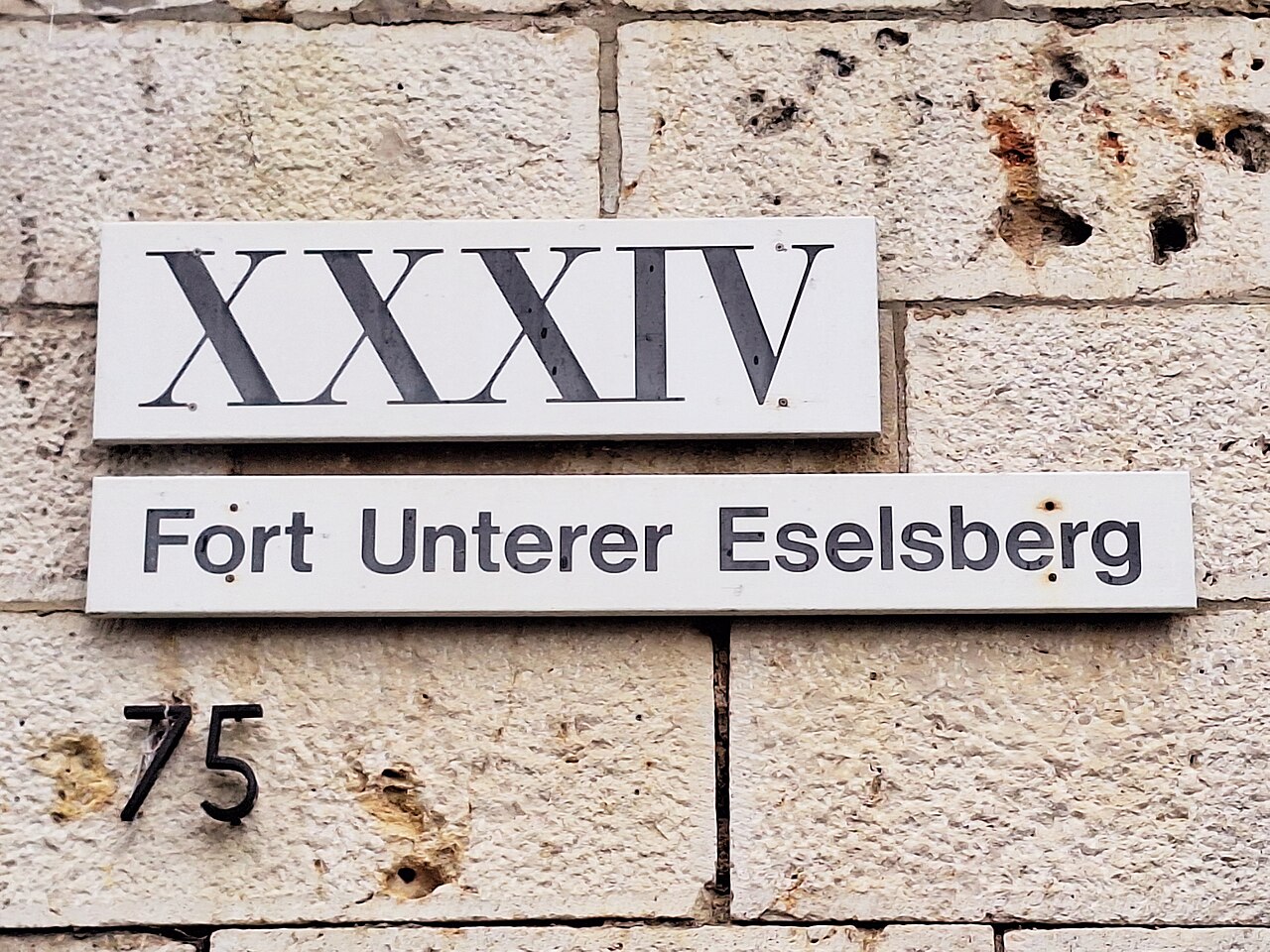 Fort Unterer Eselsberg (Werk XXXIV) in Ulm