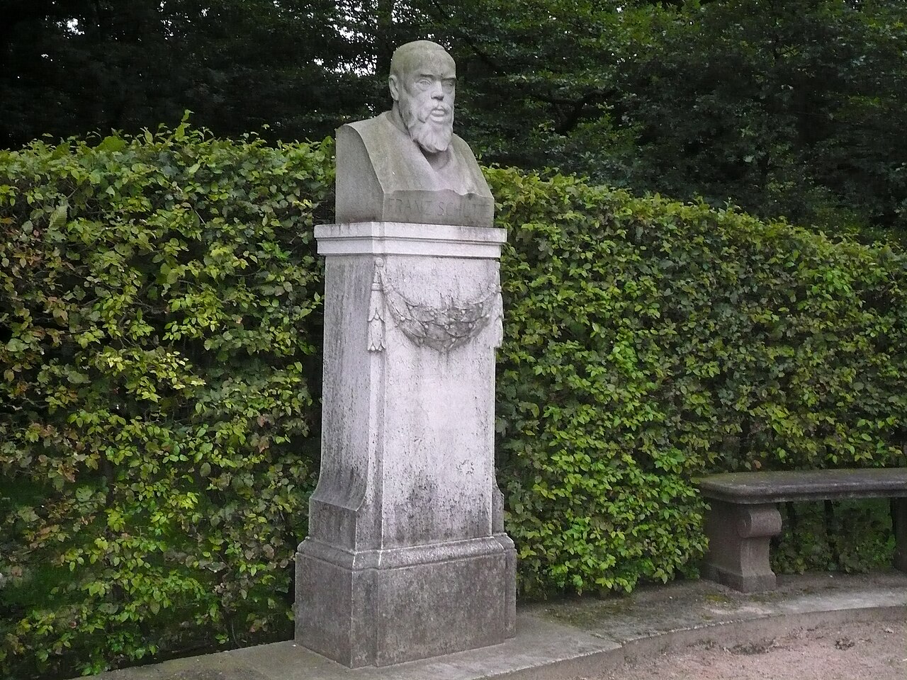 Die Schüttebüste im Bremer Bürgerpark