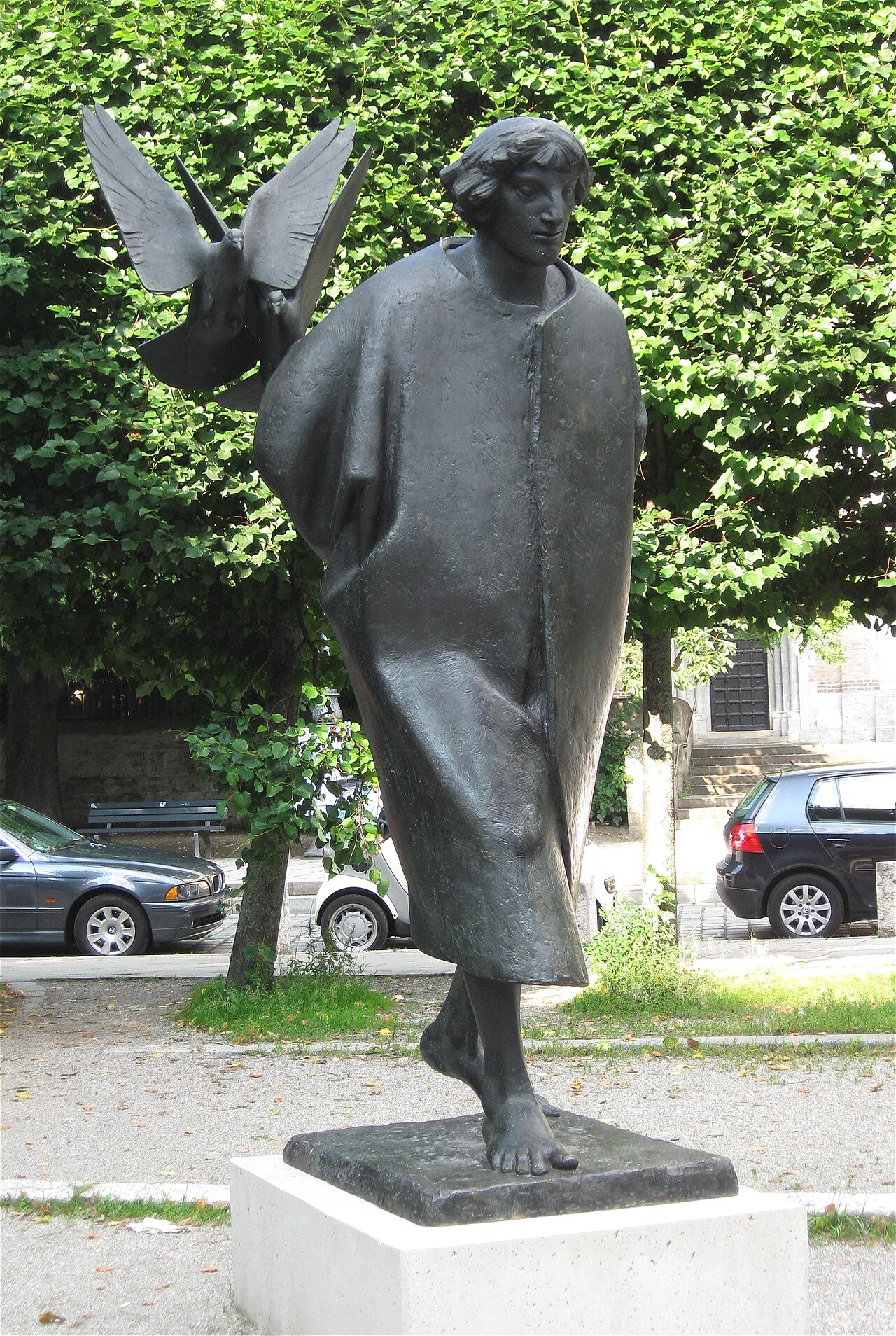 Martin Mayer: Franzikus 1978/79, Bronze, St