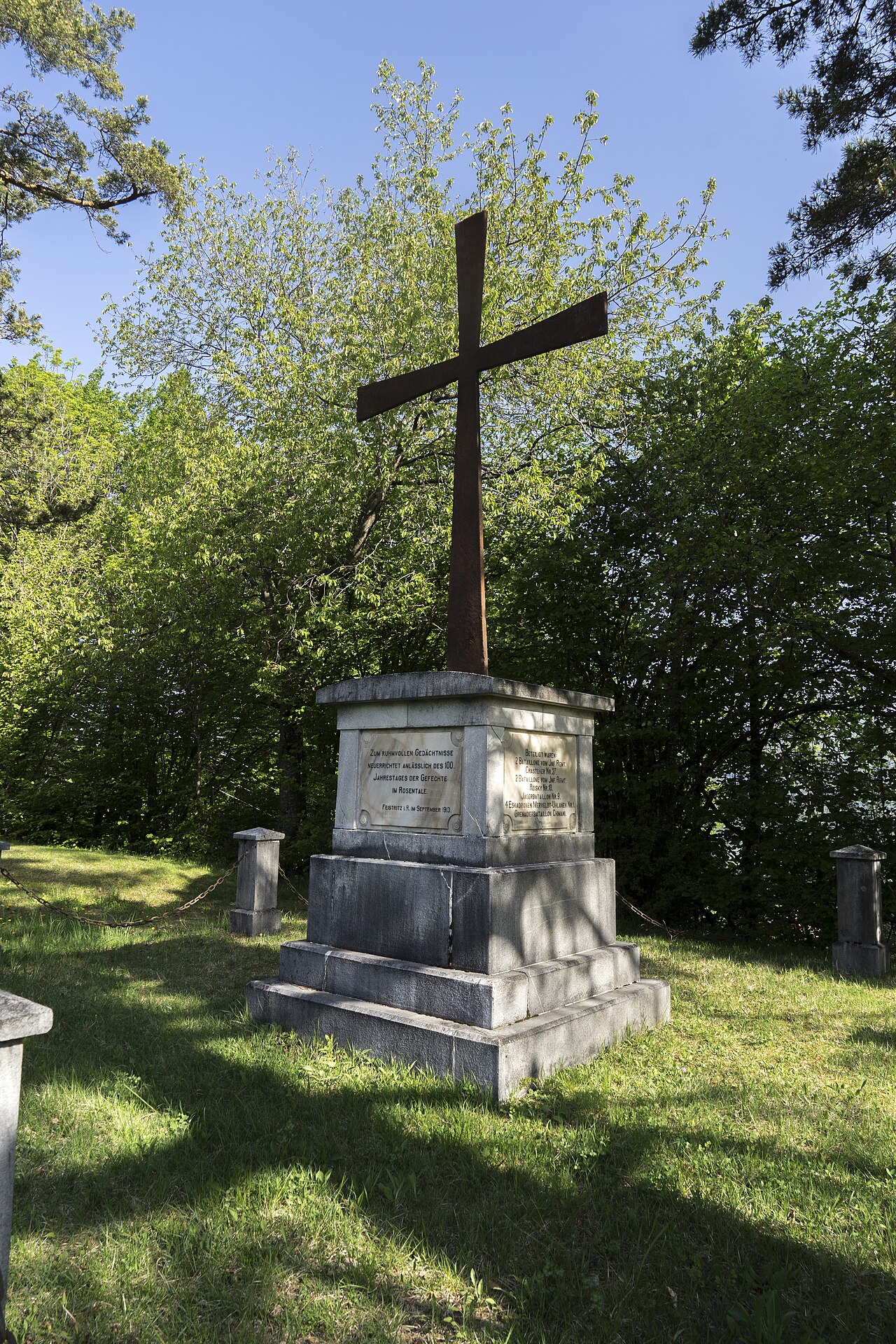 Kriegerdenkmal, Franzosenkreuz