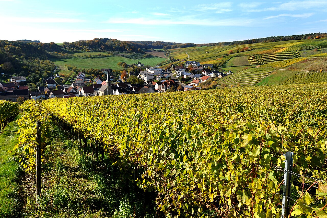 The beautiful wine village Beckstein
