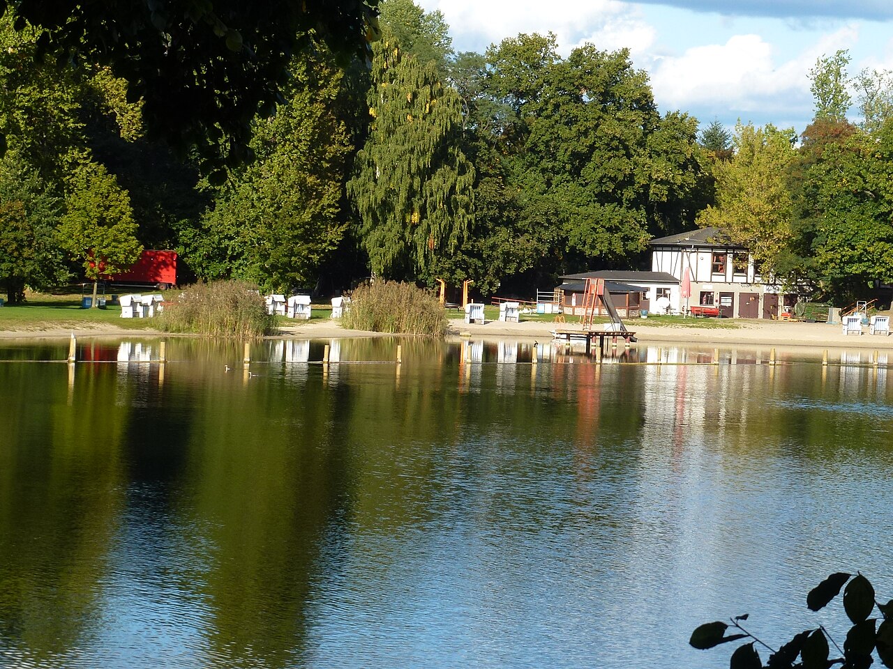 Berlin-Lübars Freibad Lübars am Ziegeleisee