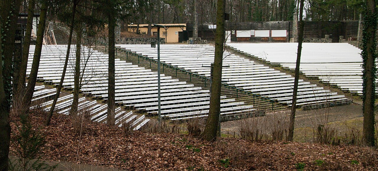Volkspark Rehberge, Berlin, in march 2016