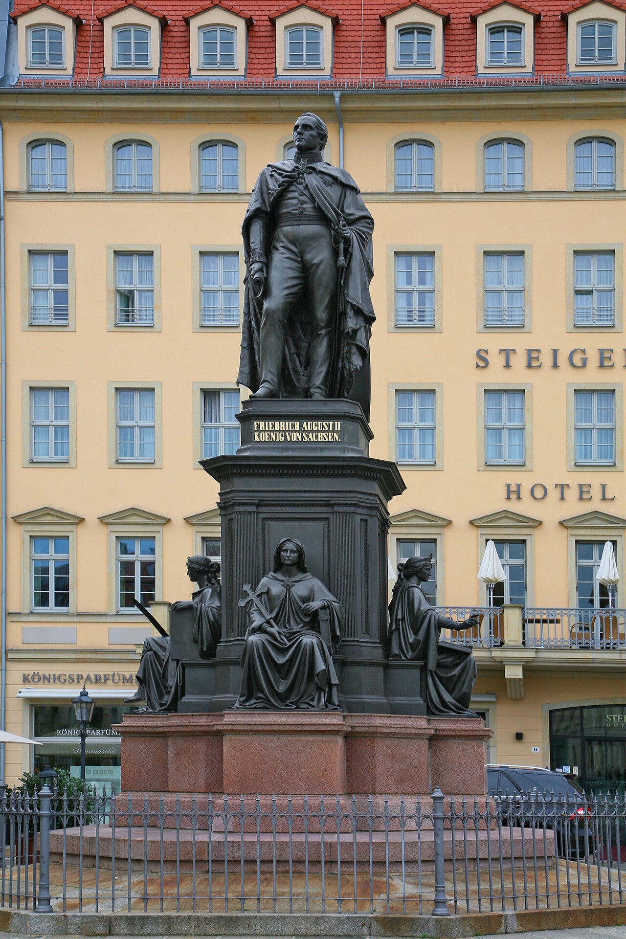 Dresden, Monument of King Friedrich August II Saxony